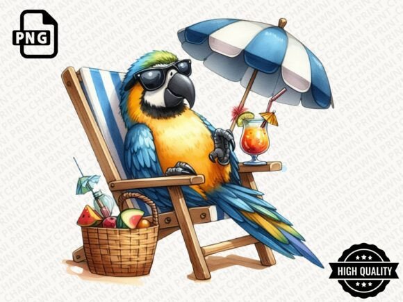 Download Animals Relaxing on Beach Clipart PNG - Anima Collection