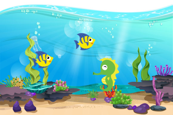 Download Cute Little Fish Animal Graphic Design - Anima Collection